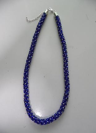 Чокер жгут плетеный из бисера*