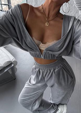 Костюм спортивний /велюровий костюм5 фото