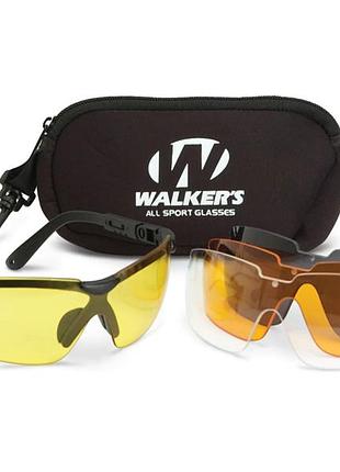 Тактические очки walker's. оригинал из сша. новые