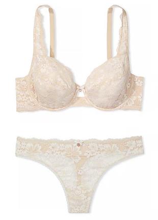 Комплект білизни victoria’s secret бюстгальтер 34b (75b), трусики s. вікторія сікрет