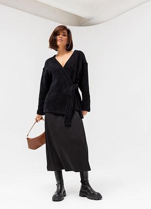 Стильный женский кардиган на запах, lk brand🤍