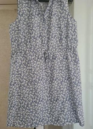 Льняное платье esmara