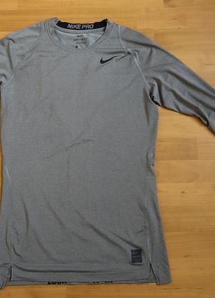Компрессионный лонгслив nike pro m/l оригинал
