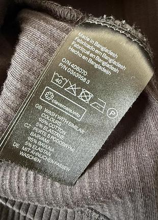 Сукня в рубчик міді h&m розміру м 5