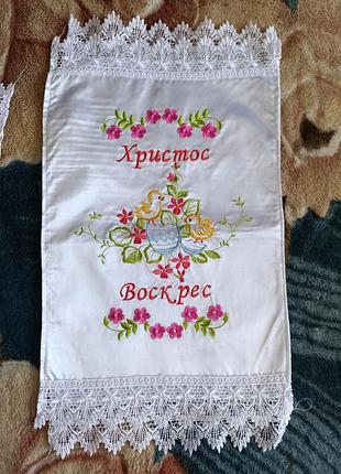 Рушник великодній. рушник на кошик