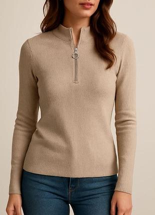 Базовый гольф с кольцом в рубчик na-kd