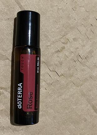 Акция -25% эфирное масло дамасской розы doterra rose touch роллер 10 мл, на подарок?