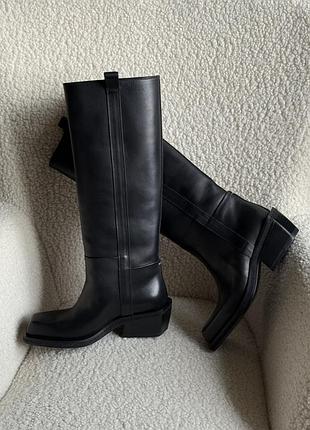 Шкіряні чоботи the antipode🔥🔥🔥, козаки