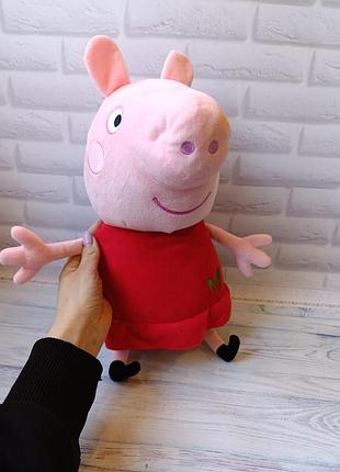 М'яка іграшка свинка пеппа. оригінал. велика 35 см.