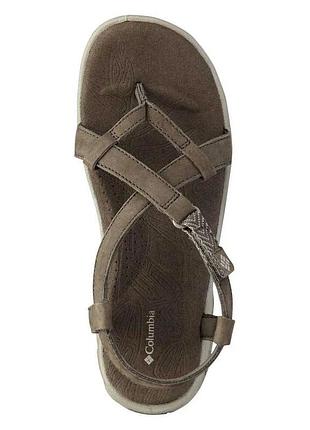 Босоніжки жін. регульовані columbia abaco vent sandalen bruin dames us/12, uk/10, euro/44, cm/29