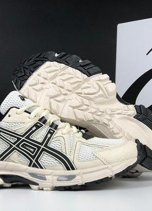 Asics gel kahana 8 бежевые с черным