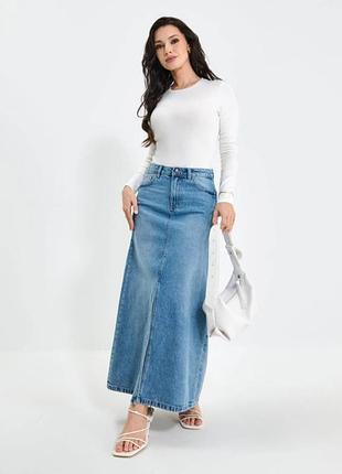 Юбка джинсовая