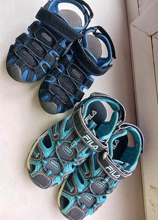 Босоножки на мальчика fila 26, 27 размеры