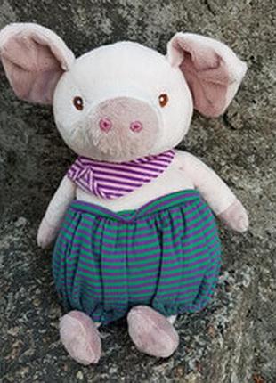 Милый поросенок basile bukowski 25 см, новый