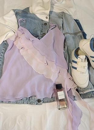 Шифонова маєчка на брительках