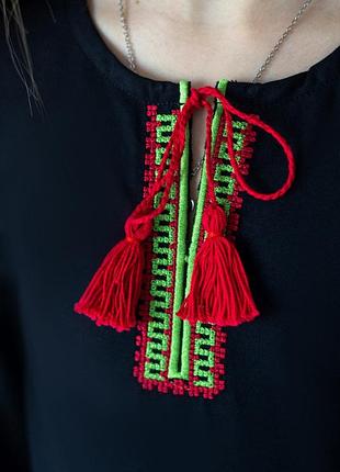 Біла вишиванка для дівчат, вишиванка з довгим рукавом, вишита сорочка трикотажна, гарна вишиванка7 фото