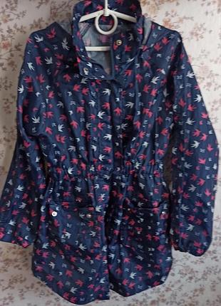 Плащ ветровка для девочки