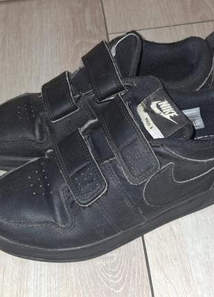 Кожаные кроссовки nike, длина кисточки внутри 21см