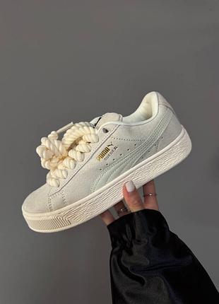 ◆ Mayu ◆ Кеди suede mayu slip-on leather women's trainers — цена 1805