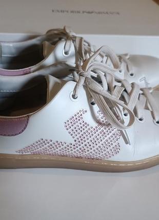 Emporio armani кросівки шкіра жіночі