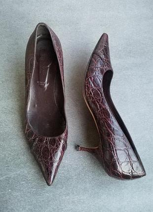 Туфли kitten heel bally. размер 40/41