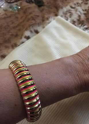 Брендовый нарядный легкий браслет