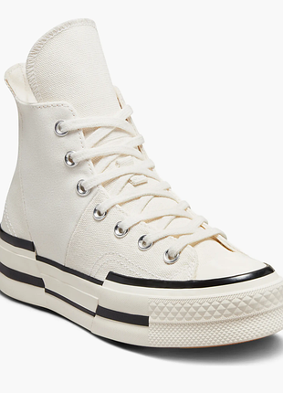 Женские высокие кеды 👟 converse chuck taylor® all star® 70 plus — глитч-стиль и комфорт 💥