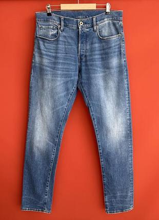 G-star raw 3301 tapered оригинал мужские джинсы штаны размер 32