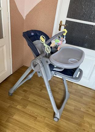 Стульчик для кормления chicco polly magic relax