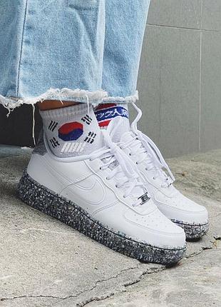Кроссовки nike air force 1 m2z (gs) white
