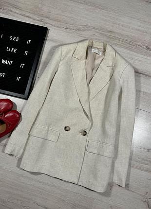 Primark базовий піджак, жакет з льоном
