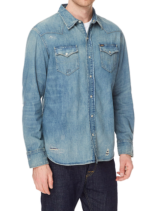 Джинсовая рубашка, мужская 🔥
бавовна 100%🎉 размер м🥳