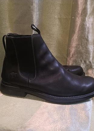 Шкіряні чоловічі черевики timberland