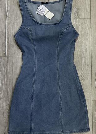 Tezenis трендова міні-сукня денім