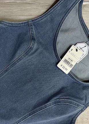 Tezenis трендова міні-сукня денім