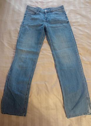 Джинсы женские голубые