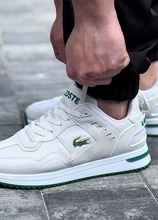 Стильные мужские кроссовки lacoste