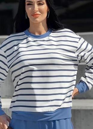 Синій жіночі спортивний костюм