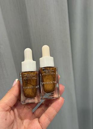 Patrick ta major glow luminous bronzing body oil ,сяюча бронзуюча олія для тіла