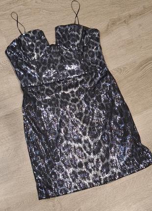 Шикарное коктельное платье zara
