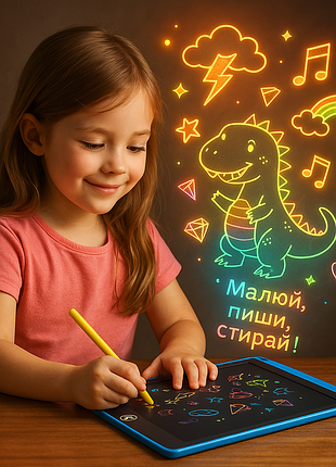 Детский цветной планшет для рисования арт, экран 8'5 дюймов, доска для рисования, lcd планшет детский