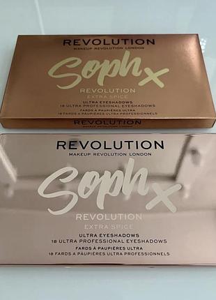 Палетка теней revolution soph x extra spice