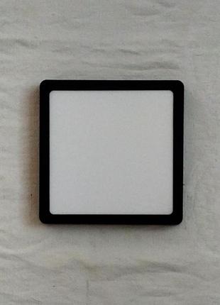 Небольшая светодиодная лед люстра светильник 18 вт 21*21 см для стены или потолка