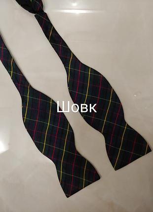 Галстук-бабочка шелковая для завязывания от pelo 1+1=3🎁на все❗