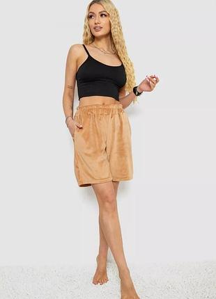 Велюровые шорты