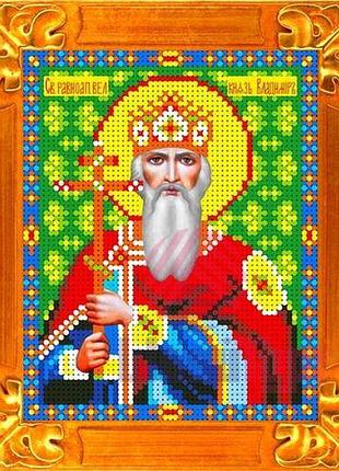 Схема для вишивання бісером св. володимир