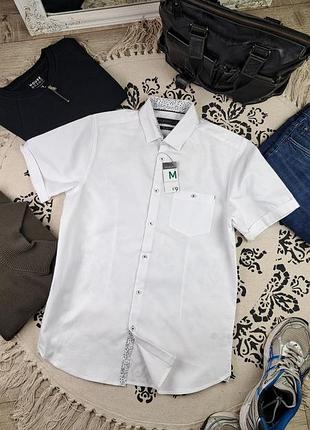 Брендовая хлопковая белая рубашка primark🤍