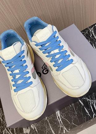 Кроссовки hogan h665 early spring retro sport series (романтичная пара: кроссовки для бега, тенниса,