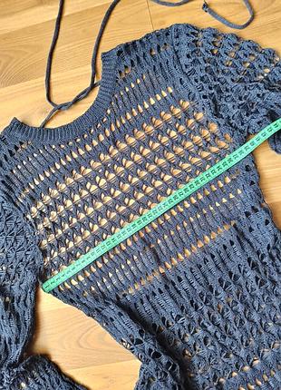 Пляжное платье crochet, knitted swimwear9 фото