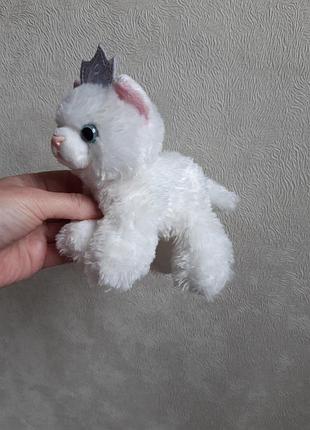 М'яка іграшка маленьке біле  кошенятко 6